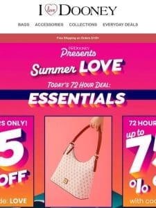 Up to 75% Off: Summer Love is In The Air!