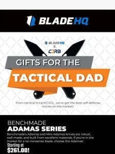 Upgrade Dad’s Gear With Tactical Knives!