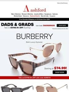 Upgrade Your Look with Burberry Eyewear