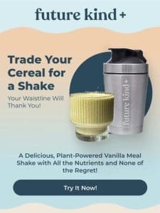 Vanilla Plant-Powered Meal Shake