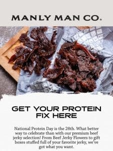 Variety Meets Protein: Explore Our Jerky Selection