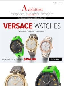 Versace Watches: Our Freshest Picks for You