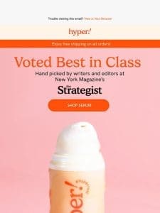 Voted Best in Class by New York Magazine