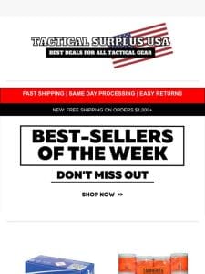 ? WEEKLY BEST-SELLERS ARE HERE! ?