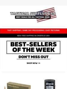 ? WEEKLY BEST-SELLERS ARE HERE! ?