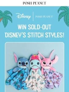 WIN Sold-Out Disney’s Stitch Styles!