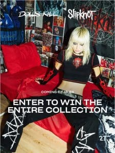 WIN THE ENTIRE SLIPKNOT COLLECTION!!