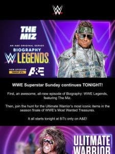 WWE Superstar Sunday continues with The Miz & Ultimate Warrior!