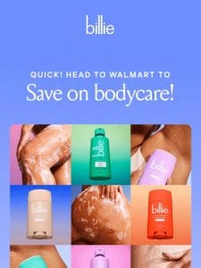 Waiting for the bodycare sale? It’s here! ?