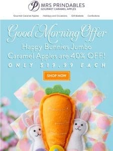 Wake up to a surprise Easter deal ?