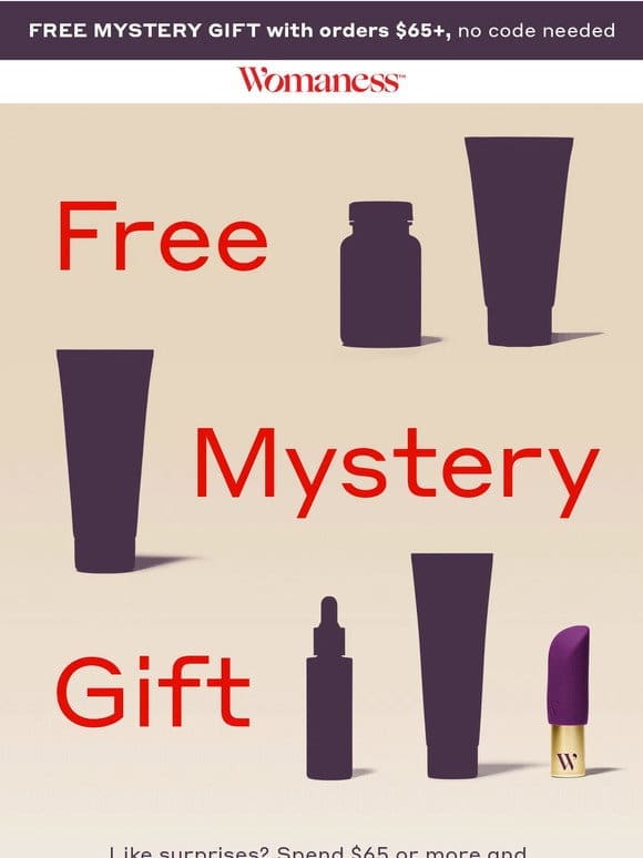 Want a FREE mystery gift❓