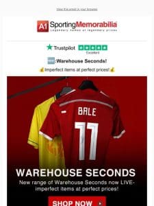 :Warehouse Seconds just dropped!