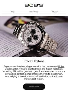 Watch Spotlight: Take A Closer Look At This Iconic Rolex Daytona