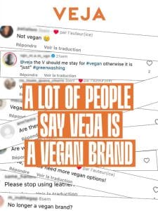 We are not vegan