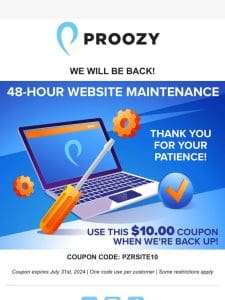 Website Maintenance