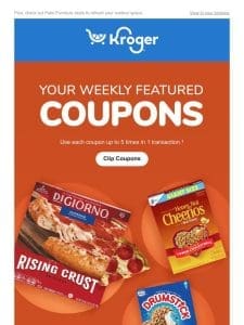 Weekly Digital Coupons Are Here ? | Unpeel Citrus Savings | Hoops Party Picks