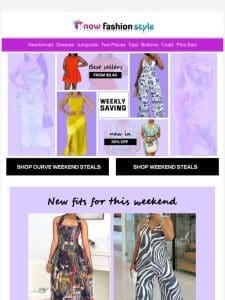 Weekly saving big?，1000+style sale 65% off inside!