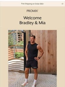 Welcome Bradley & Mia