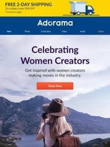 We’re Celebrating Women Creators!