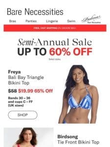 We’re Giving You Up To 60% Off Swim!
