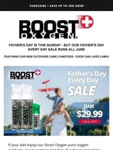 ?? We’ve Got The Perfect Gift For Dad ALL JUNE! ?