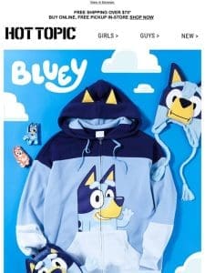 We’ve got Bluey merch ? Yes， for real life!