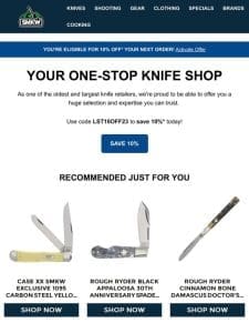 We’ve got the knives you need