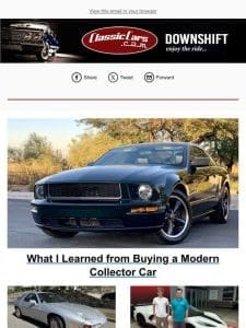 What I Learned from Buying a Modern Collector Car