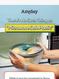 What actually happens to “microwave-safe” plastic cookware?