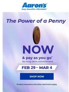 What can you do with a penny?