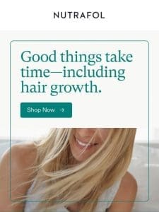 When to expect hair growth results.