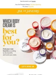 Which Body Cream should be your BFF? ?