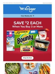 Who’s Ready for Weekly Ad Deals? ? | SAVE $2 Each on 3+ | Last-minute Easter Buys