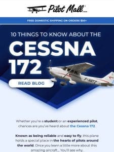 Why The Cessna 172 Is Iconic ?