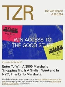 Win A Stylish Weekend In NYC & A $500 Shopping Spree!