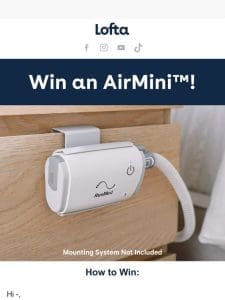 ? Win a ResMed AirMini in our March Madness Bracket