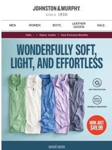 Wonderfully Soft， Light， and Now Just $49.99