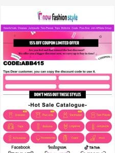 Wow! 65%+15%OFF COUPON  use it to get your favorites