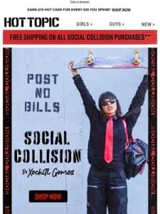 Xochitl Gomez’s new Social Collision drop ? Styles selling FAST