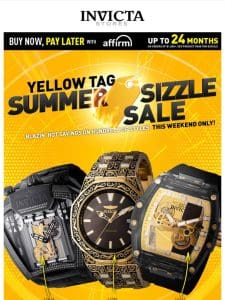 Yellow Tag SUMMER SIZZLE ‍ ENDING SOON❗️