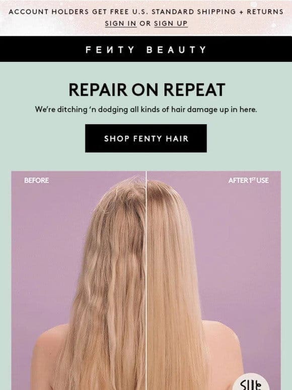 You find your Fenty Hair fave yet?