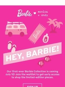 You heard it first: The Barbie™️ Collection is coming!