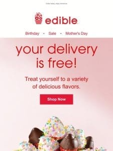 Your Delivery is FREE!