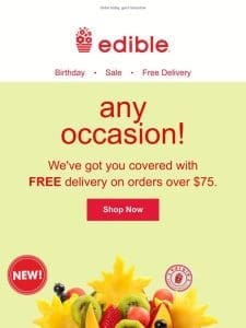 Your Delivery is FREE!