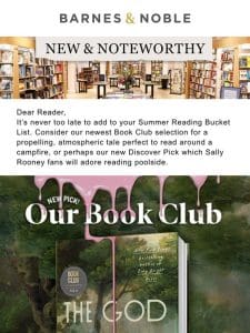 Your New & Noteworthy: Book Club Edition