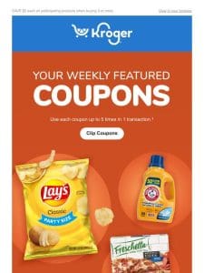 Your Weekly Digital Coupons | SAVE $2 Each on 3+ | Fresh Savings on Pork