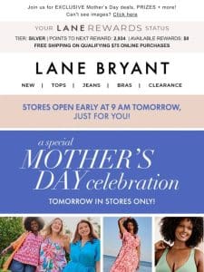 You’re invited! Special celebration IN STORES TMRW!