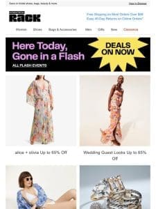 alice + olivia Up to 65% Off | Wedding Event! Up to 65% Off Wedding Looks， Jewelry & Accessories for Women， Men & Kids | And More!