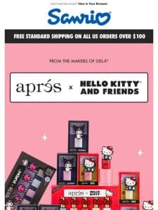 aprés x Hello Kitty and Friends ?