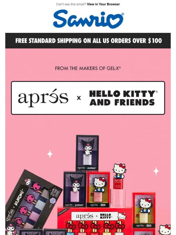 aprés x Hello Kitty and Friends ?
